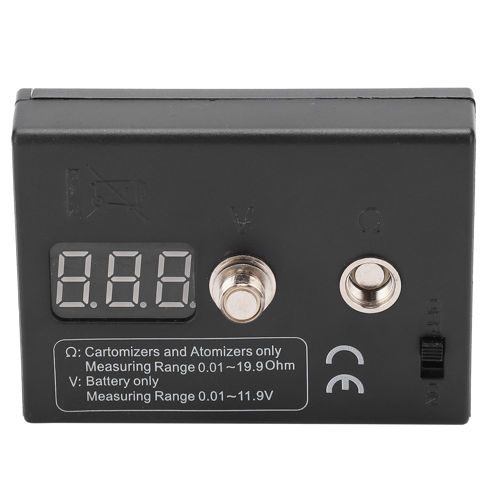 Ohm Meter Reader - 0.01-20Ω Weerstand OHM Meter Coil Tester