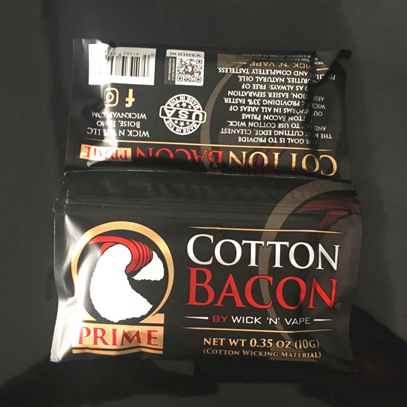 Coil Building Kit - 10 stks/pak 2.0 Biologisch Katoen Bacon