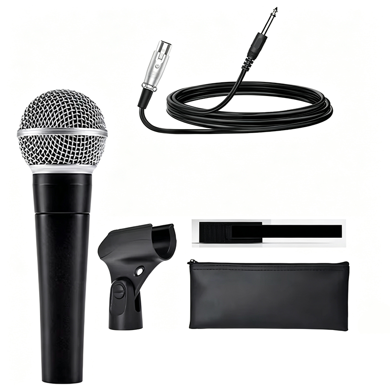 Shure Mic Sm58 - Karaoke Dynamische Microfoon Professionele bedrade microfoon