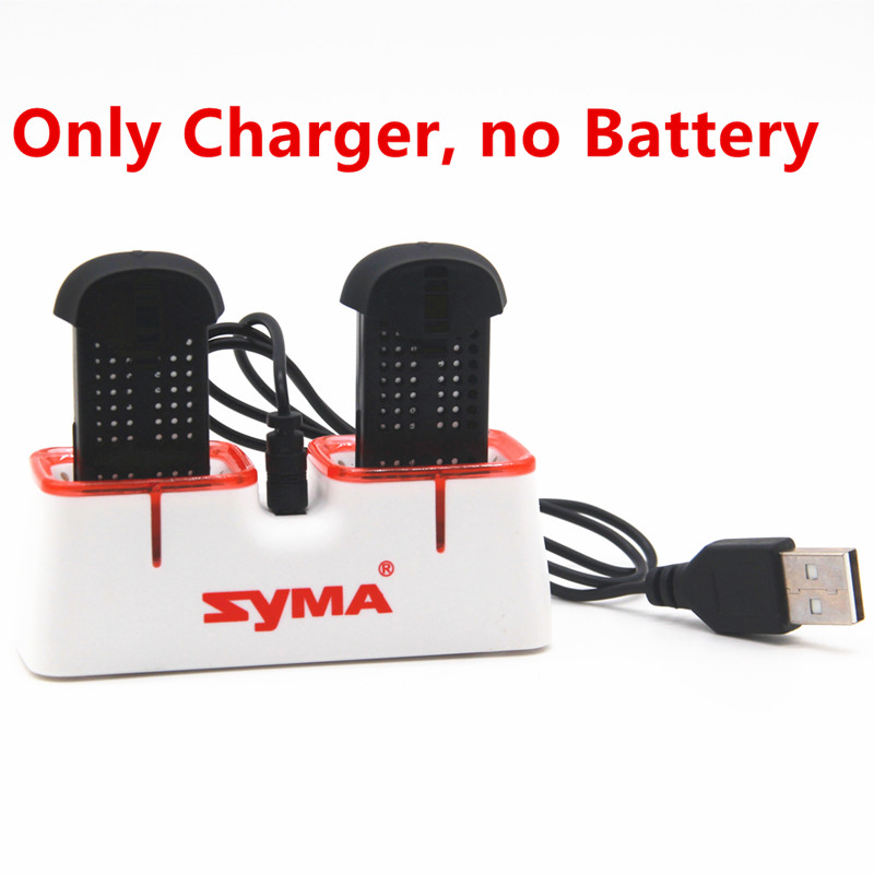 Battery Case Storage - Dual USB Snelle Oplader voor Syma