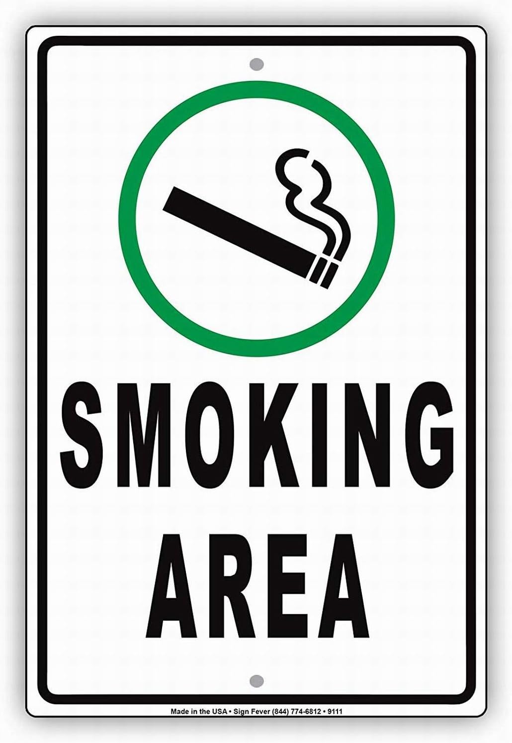 Vaping Store - Veiligheidsbord 12x16 Roken en vapesen toegestaan