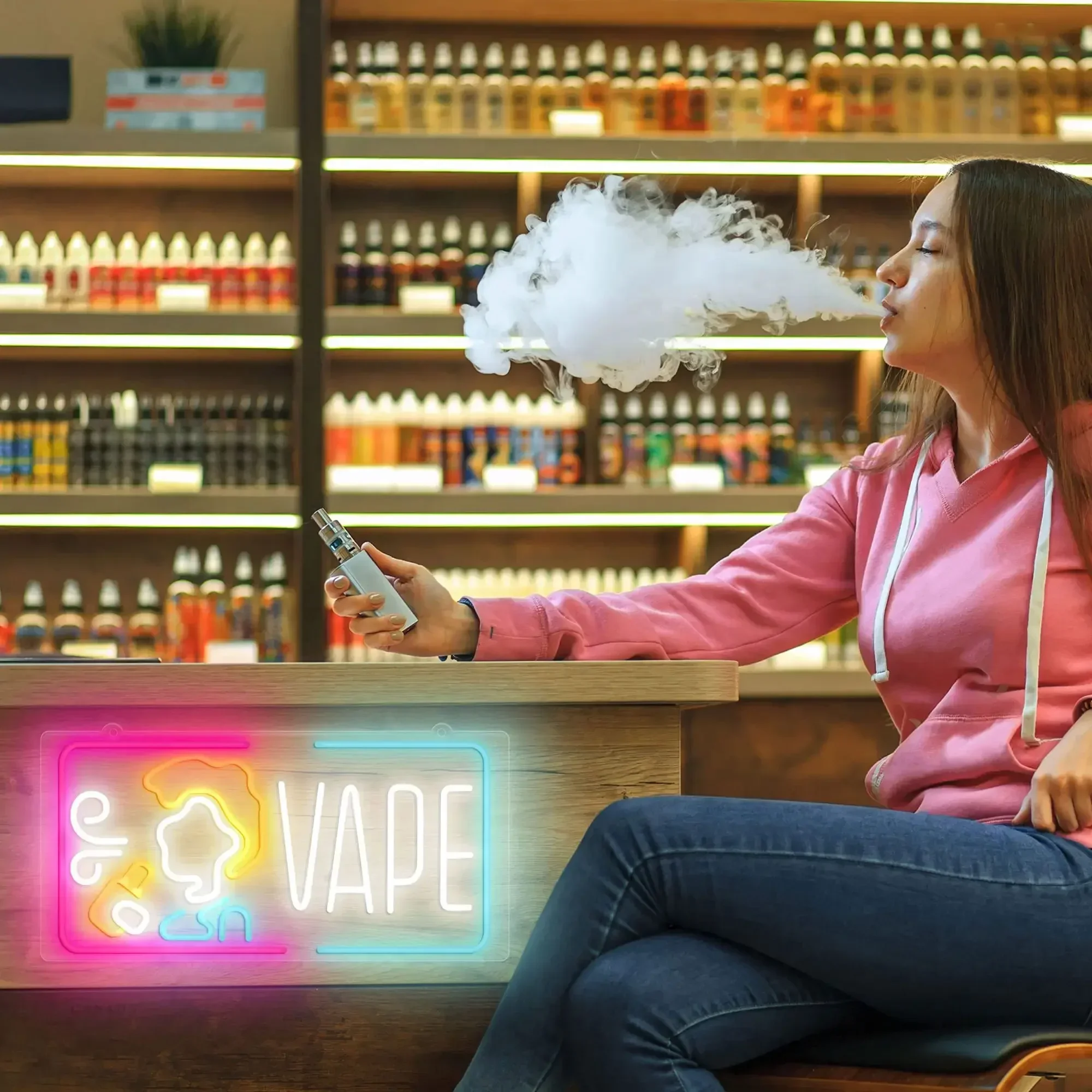 VAPE Neon Sign Elektronische S - Vape Decoration recensie en prijs