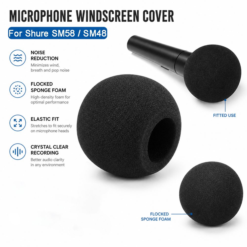 Vervangende microfoon windkap  - Shure Mic Sm58 recensie en prijs