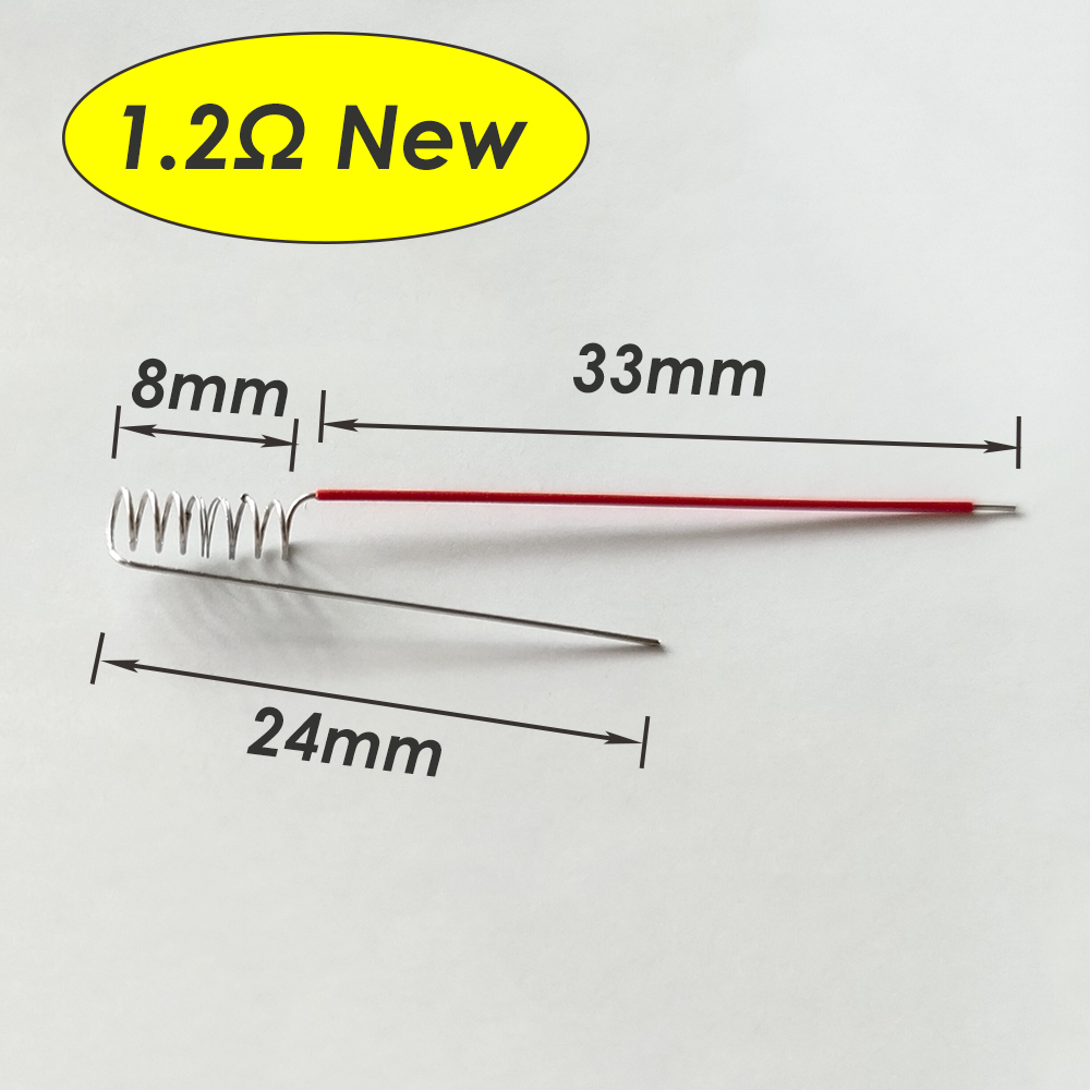50/100pcs Weerstand A1 1.2ohm  - Coil Building Kit recensie en prijs