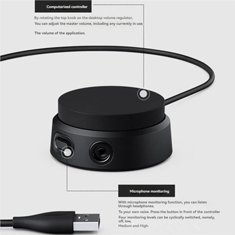 B27B USB-volumecontroller voor - Bose Headphone Qc45 recensie en prijs