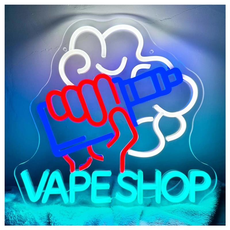 Vape Shop Neonbord Hand met Va - Vaping Store recensie en prijs