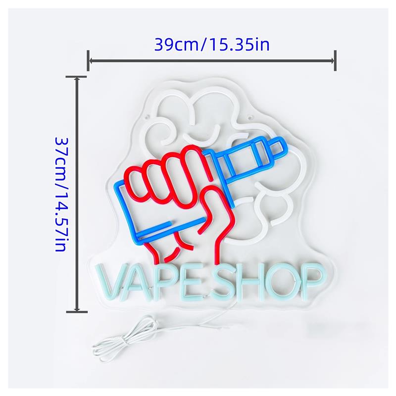 Vape Shop Neonbord Hand met Va - Vaping Store recensie en prijs